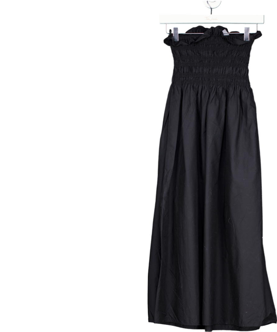 H&M Black Bandeau Maxi Dress UK XS - Reliked