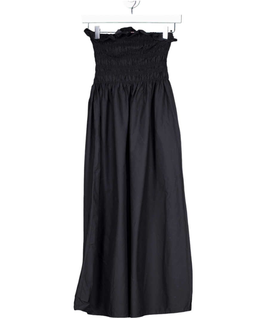 H&M Black Bandeau Maxi Dress UK XS - Reliked