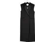 H&M Black Edition Sleeveless Blazer Dress UK S - Reliked