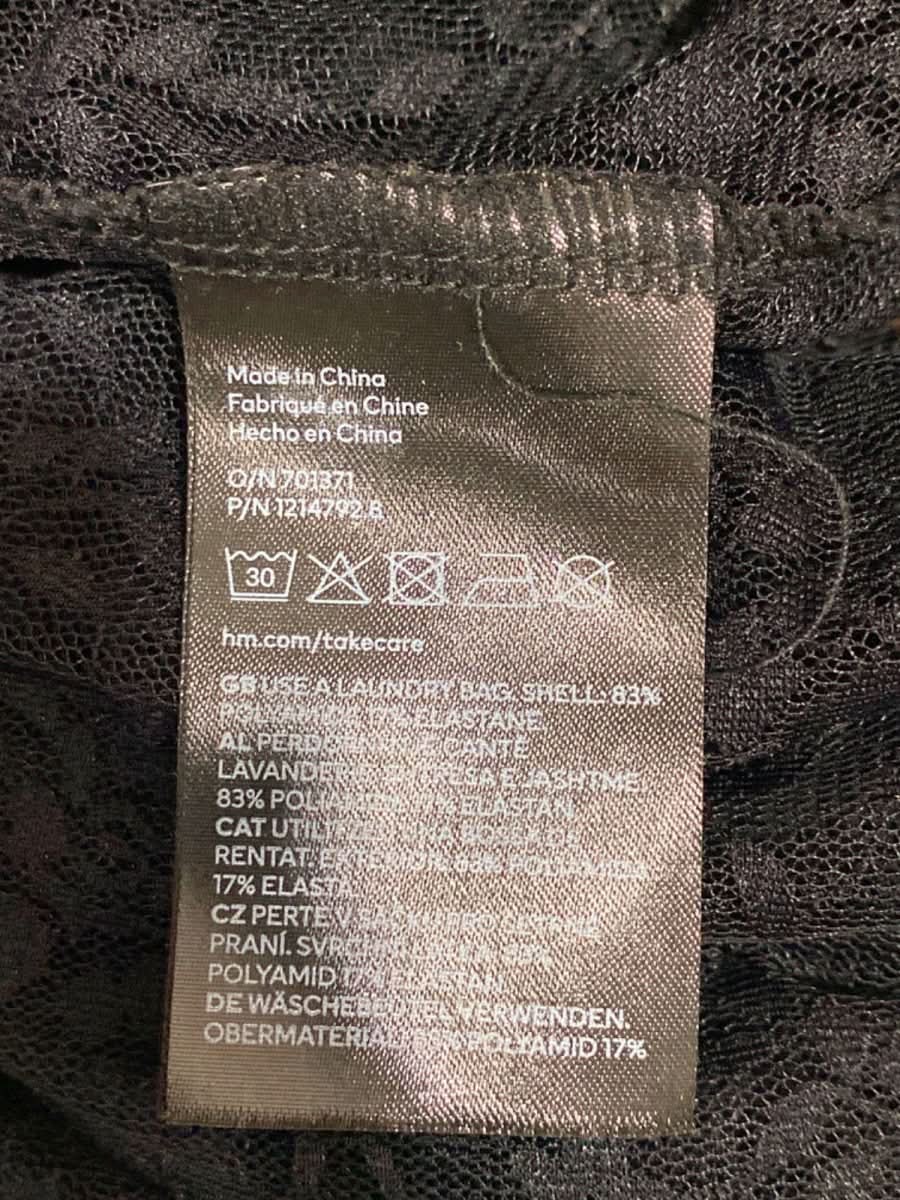 H&M Black Lace Jumpsuit EUR S - Reliked