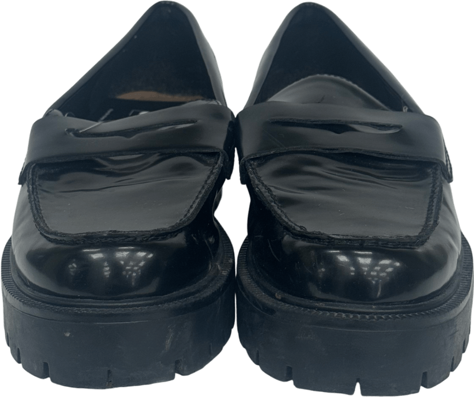H&M Black Loafers UK 4 EU 37 👠 - Reliked