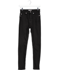 H&M Black Skinny High Jeans UK 8 - Reliked