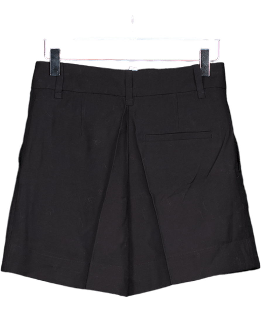 H&M Black Tailored Shorts UK 6 - Reliked
