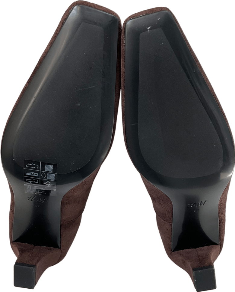 H&M Brown Knee - high Boots UK 4 EU 37 👠 - Reliked