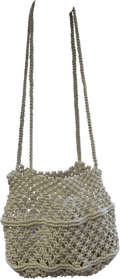 H&M Cream Crochet Bucket Shoulder Bag - Reliked