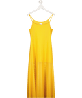 H&M Edition Yellow Sheer Hem Dress UK M - Reliked