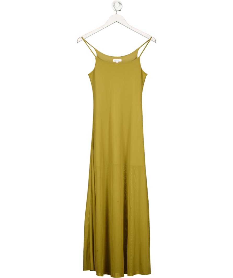 H&M Green Strappy Mesh Dress UK XS - Reliked