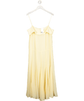 H&M Yellow Chiffon Strappy Dress UK L - Reliked