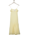 H&M Yellow Chiffon Strappy Dress UK XS - Reliked
