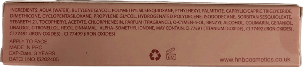 HNB Cosmetics Soft Focus Airbrush Concealer SF6.5C 15g - Reliked