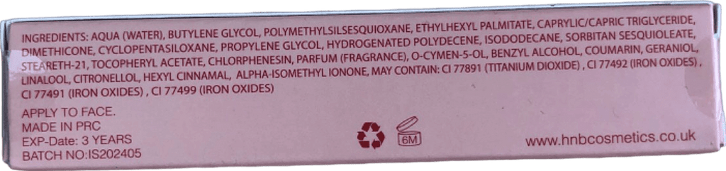 HNB Cosmetics Soft Focus Airbrush Concealer SF6.5NC 15g - Reliked