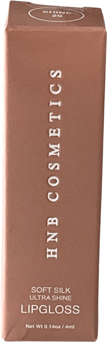 HNB Cosmetics Soft Silk Ultra Shine Lipgloss Shine 20 4ml - Reliked