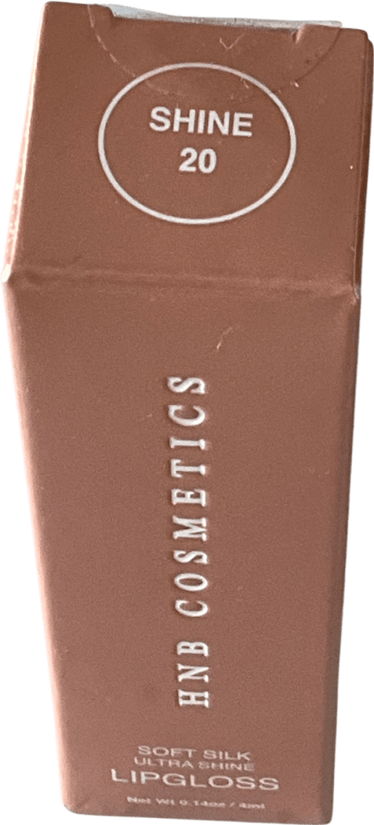 HNB Cosmetics Soft Silk Ultra Shine Lipgloss Shine 20 4ml - Reliked