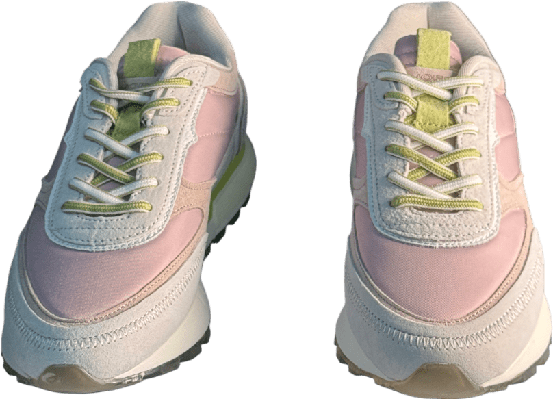 HOFF Pink / Multi Eyre Trainers UK 4 EU 37 👠 - Reliked