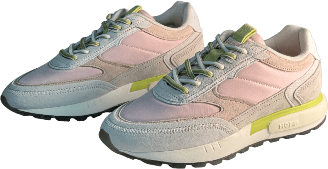 HOFF Pink / Multi Eyre Trainers UK 4 EU 37 👠 - Reliked