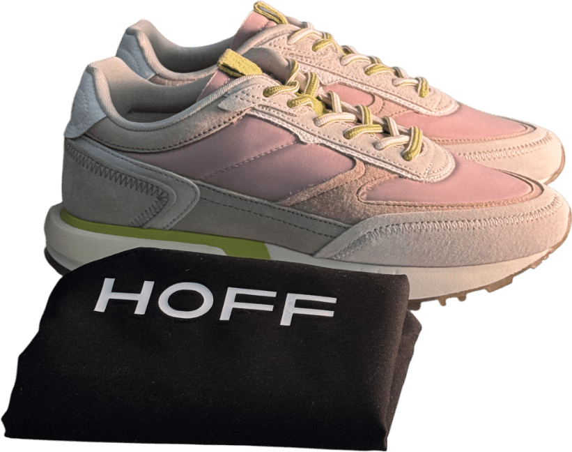 HOFF Pink / Multi Eyre Trainers UK 4 EU 37 👠 - Reliked