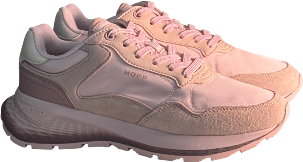 HOFF Stockholm II Trainers - Light Pink UK 4 EU 37 👠 - Reliked