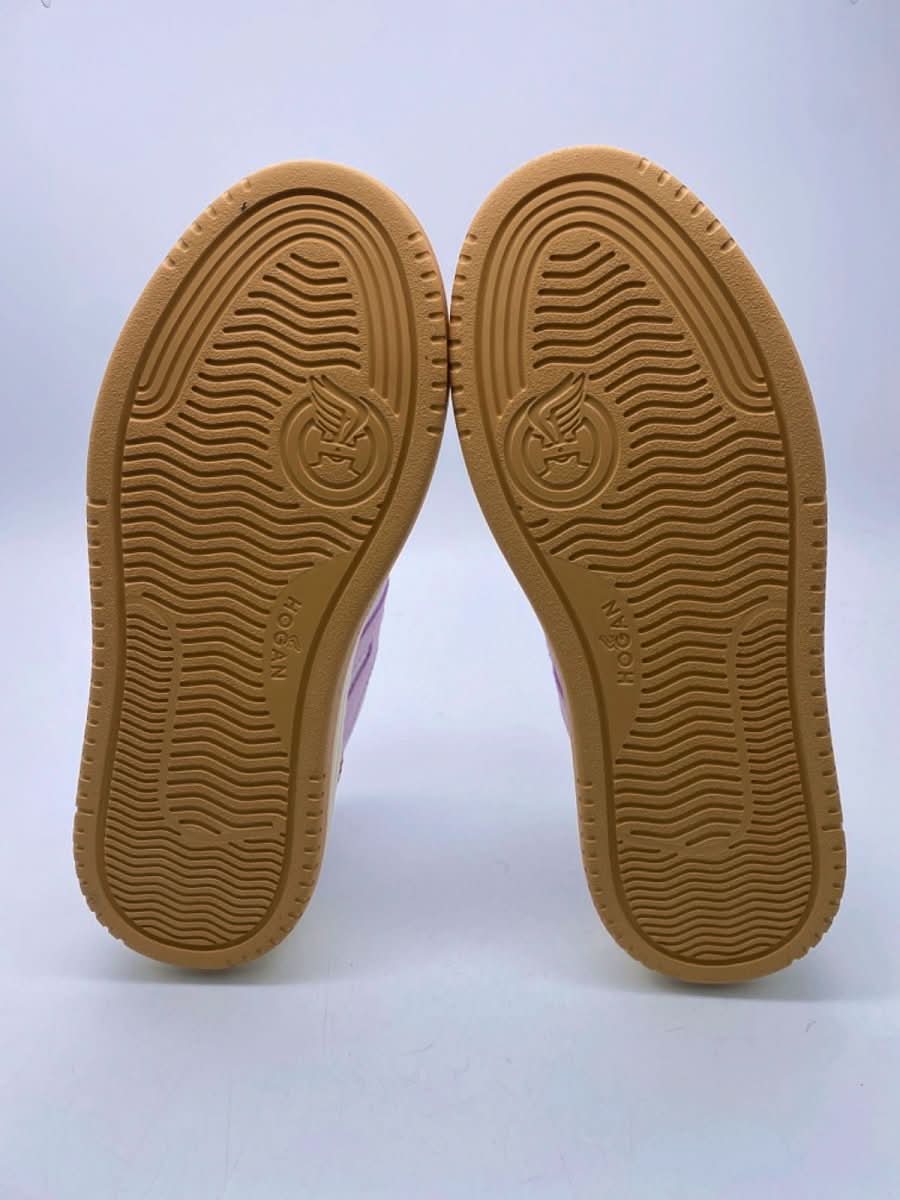 Hogan White and Pink Women's Lace - Up Sneakers EU 37 UK 4 - Reliked