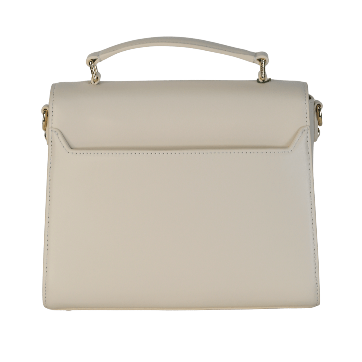Holland Cooper Leather Cheltenham Bag Cream - Reliked