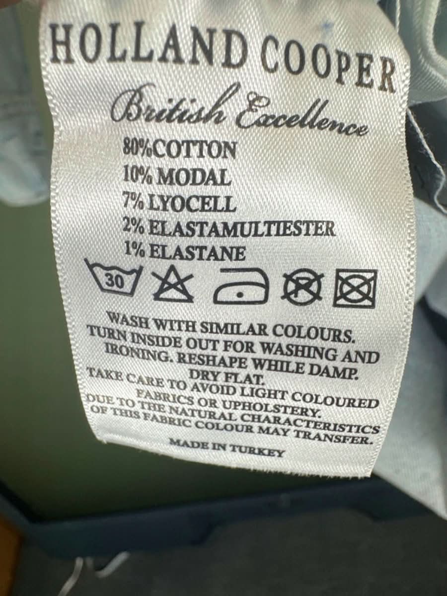 Holland Cooper Light Stone Wash Utility Playsuit UK 12 - Reliked