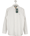 Holland Cooper Men's Classic Oxford Shirt White UK M - Reliked