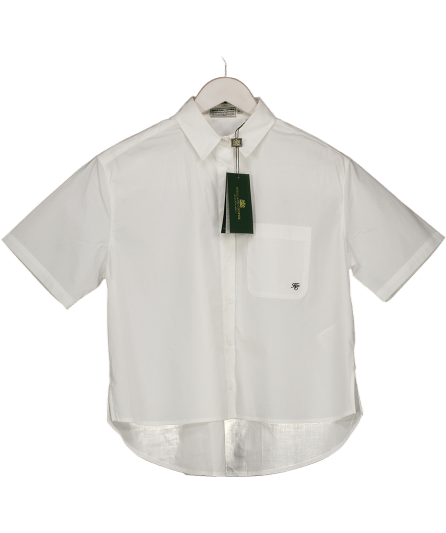 Holland Cooper White Anna Shirt UK 6 - Reliked