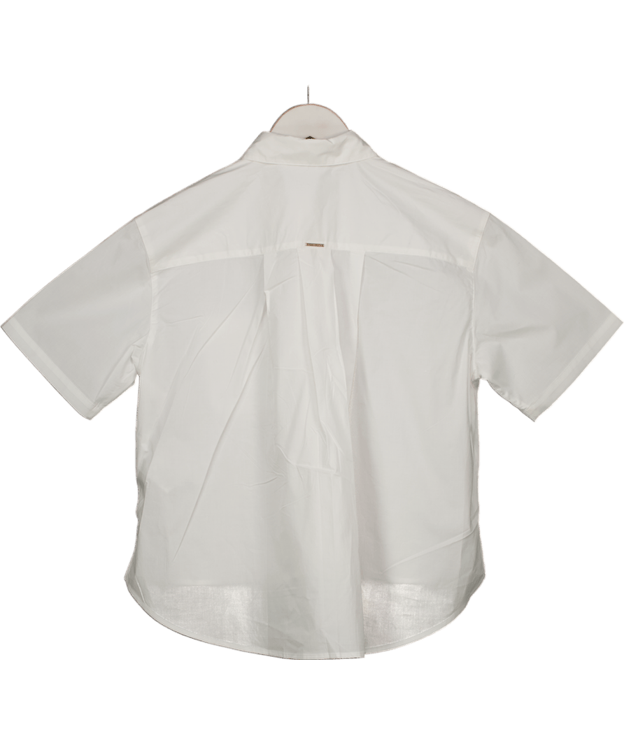 Holland Cooper White Anna Shirt UK 6 - Reliked