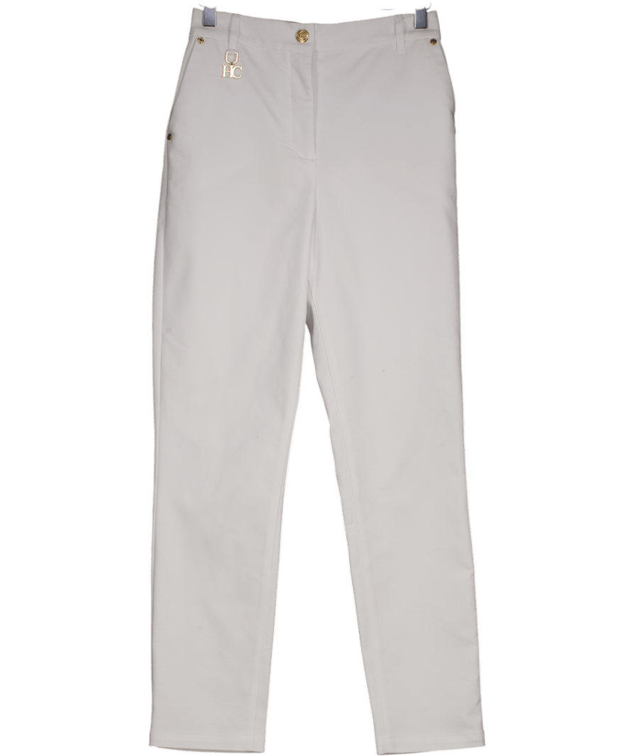 Holland Cooper White Bexley Cigarette Trouser UK 6 - Reliked