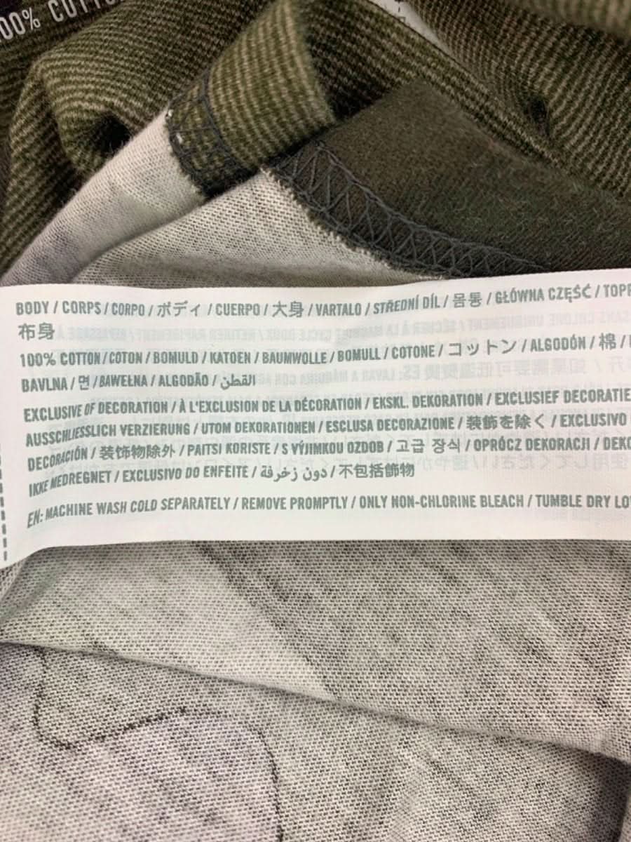 Hollister Green Camouflage Print T-Shirt UK XS - Reliked