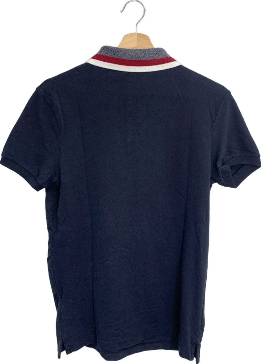 Hollister Navy Advanced Stretch Polo Shirt XS - Reliked