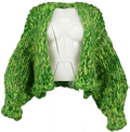 HOPE MACAULAY Green Zola Colossal Knit Cardigan UK S/M - Reliked