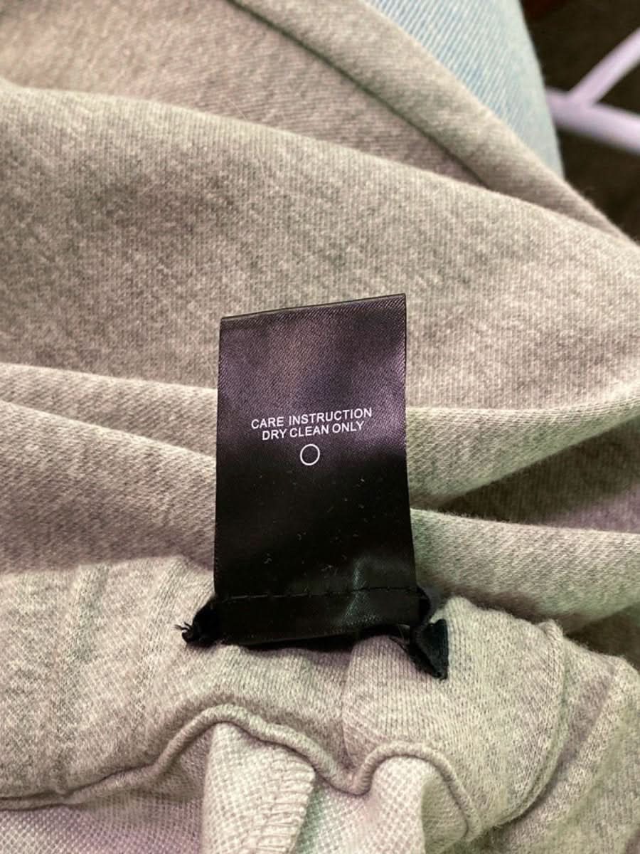 Hours Grey Button - snap Track Trousers UK S - Reliked