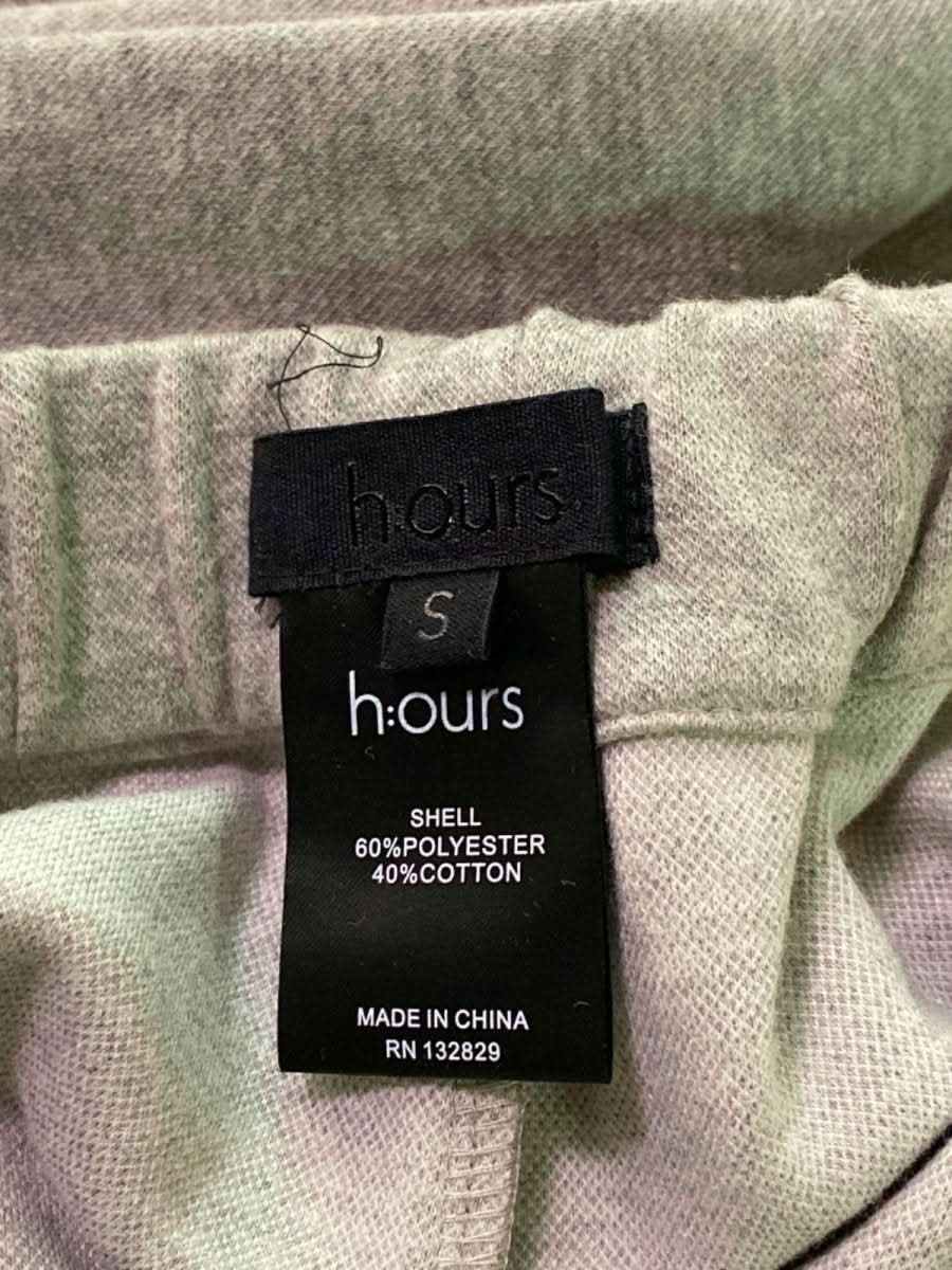 Hours Grey Button - snap Track Trousers UK S - Reliked