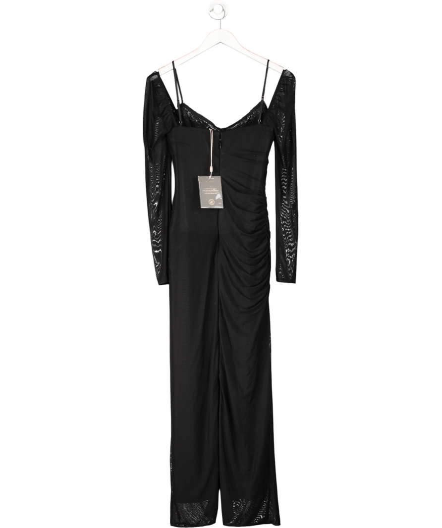 House of CB Black Katarina Maxi Dress UK S - Reliked