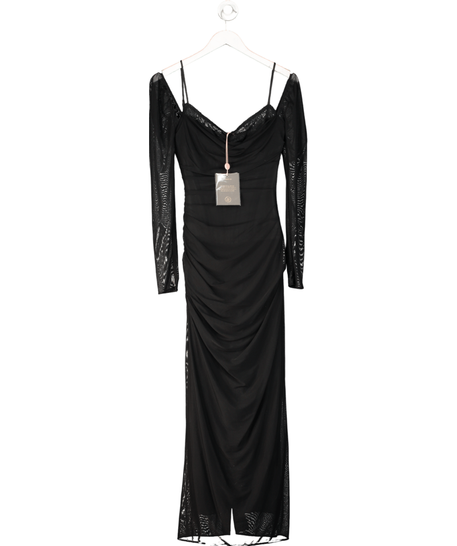 House of CB Black Katarina Maxi Dress UK S - Reliked