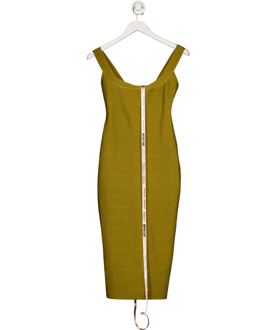House of CB Ltd.edition The Og Olive Green Midi Bandage Dress UK S - Reliked