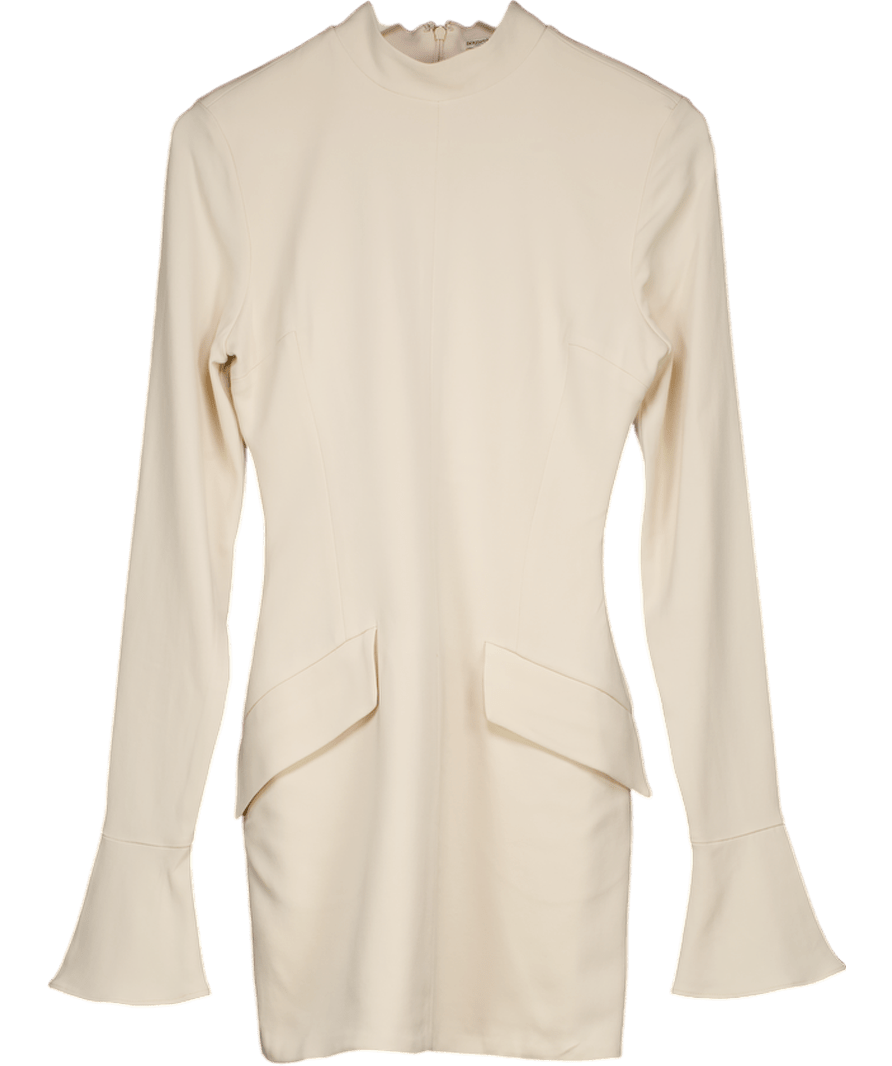 House of CB Mahalia Vintage Cream Mini Dress UK S - Reliked