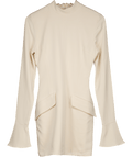 House of CB Mahalia Vintage Cream Mini Dress UK S - Reliked
