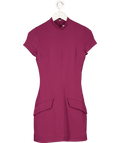 House of CB Purple Alia Mulberry Mini Dress UK XS - Reliked