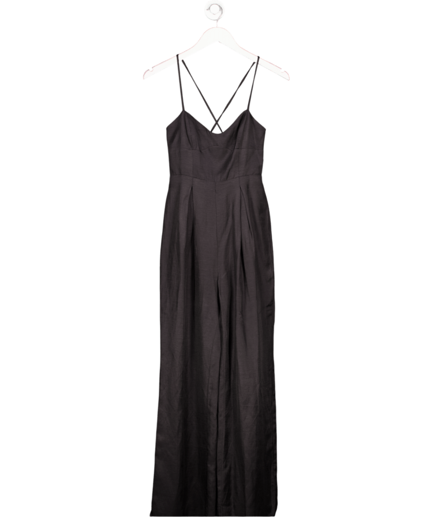 House of Harlow 1960 Black X Revolve Simona Jumpsuit UK XXS - Reliked