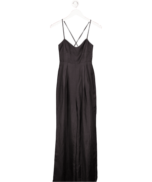 House of Harlow 1960 Black X Revolve Simona Jumpsuit UK XXS