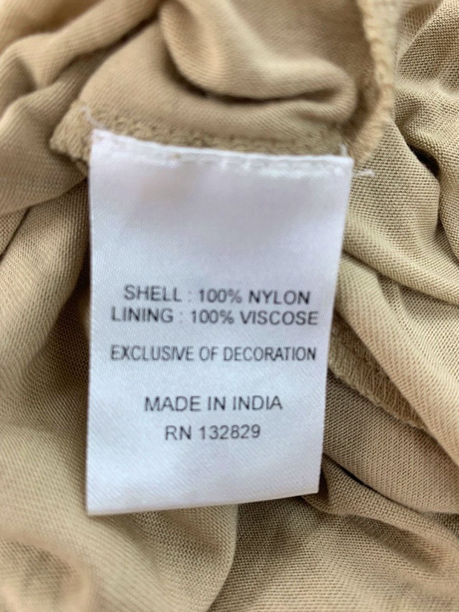 House of Harlow Beige Embroidered Crochet Maxi Dress UK S - Reliked