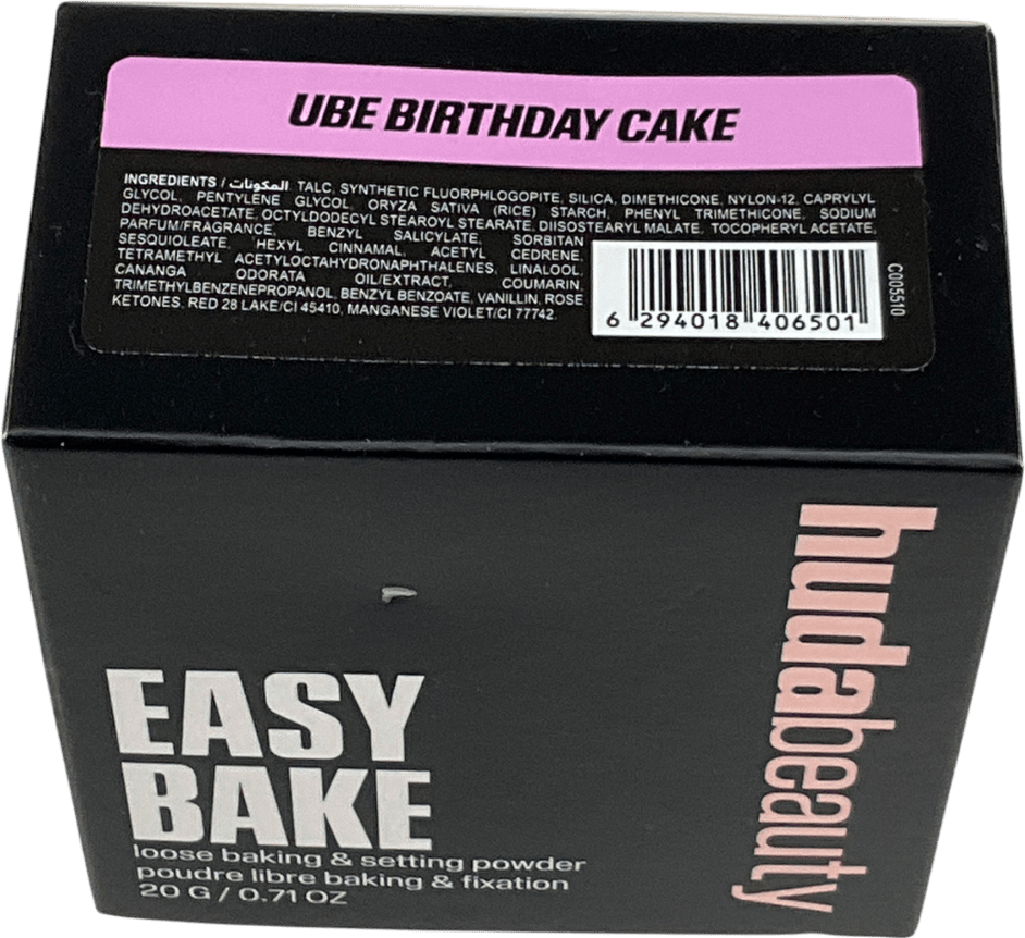 Huda Beauty Easy Bake Loose Baking & Setting Powder Ube Birthday Cake 20g - Reliked