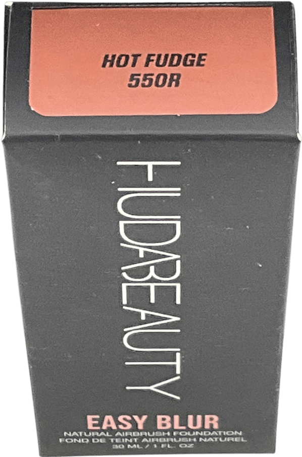 Huda Beauty Easy Blur Natural Airbrush Foundation Hot Fudge 550r 30ml - Reliked