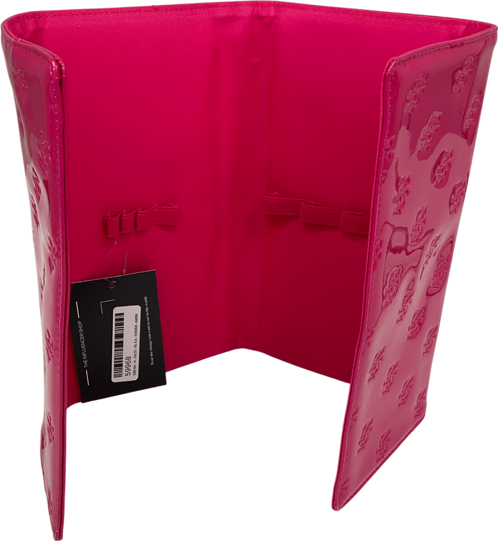 Huda Beauty Faux Filler Jelly Brush Holder Pouch Pink One size - Reliked