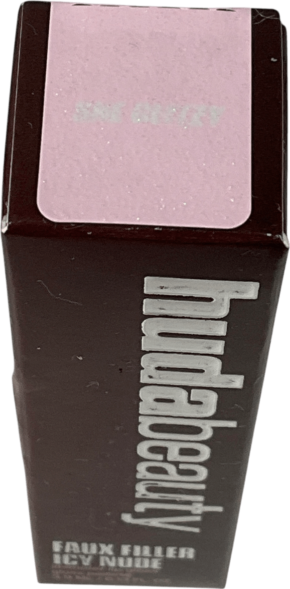 Huda Beauty Icy Nude Faux Filler Lip Gloss She Glitzy 3.9ml - Reliked