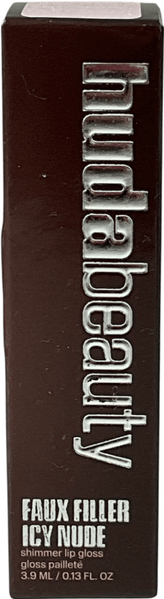 Huda Beauty Icy Nude Faux Filler Lip Gloss She Glitzy 3.9ml - Reliked