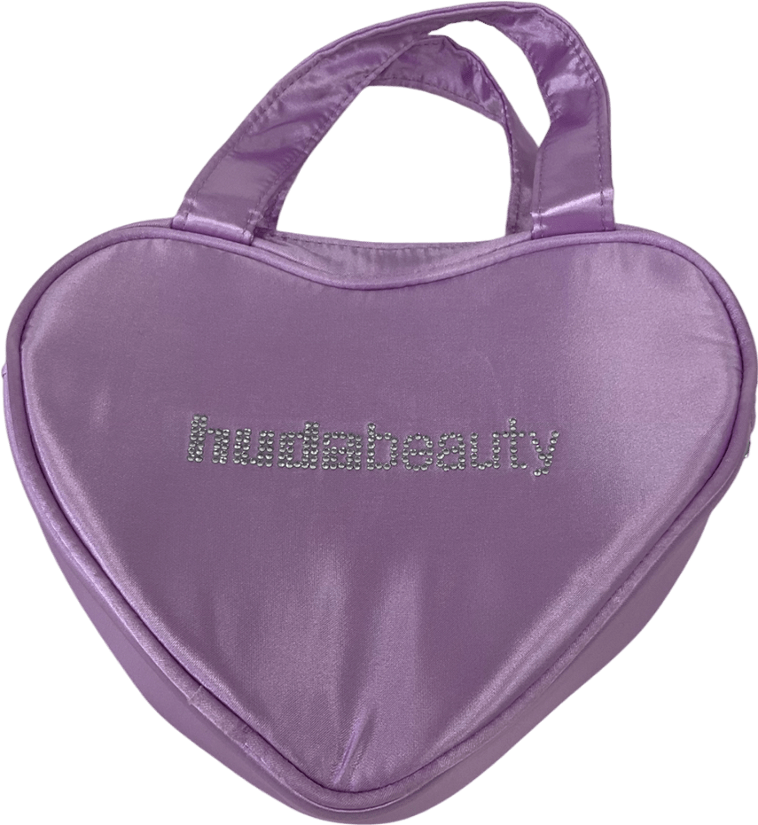 Huda Beauty Purple Heart Makeup Bag One Size - Reliked