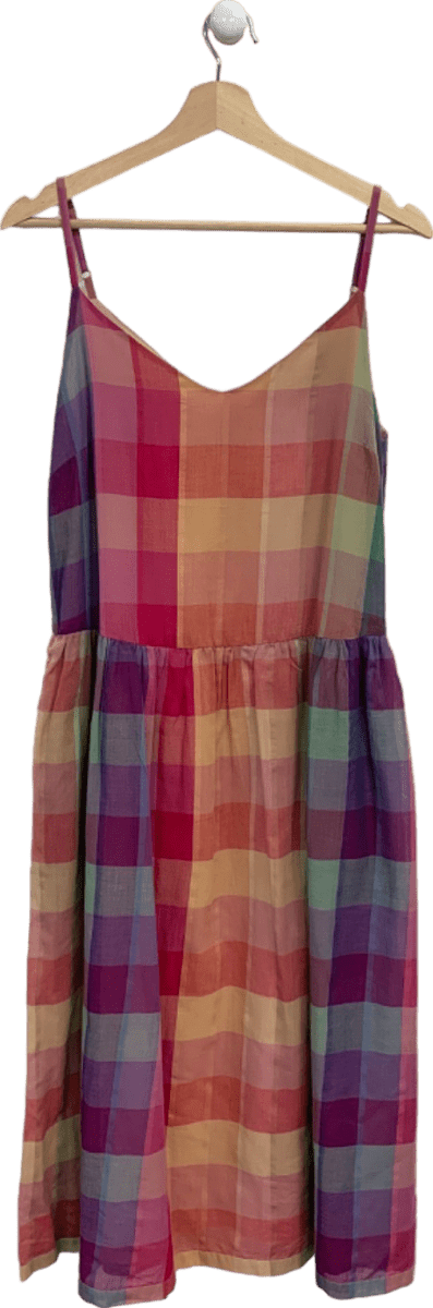 Hush Multi - coloured Check Dress UK 8 - Reliked