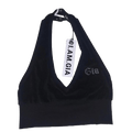 I.AM.GIA Black crystal studded Coleta Top S - Reliked